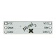Module Pixel x2 with addressed diodes LED RGB WS2812B 5050 - 28mm