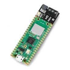 Plasma Stick 2040 W - board with RP2040 microcontroller and screw connector for LED strips - PiMoroni PIM653