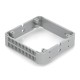 Plastic Frame - plastic frame for prototyping M5Stack modules - gray - 2 pcs - M5Stack A119