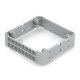 Plastikinis rėmelis - plastikinis rėmelis M5Stack modulių prototipams - pilkas - 2 vnt - M5Stack A119