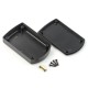 Plastic housing Clamp KM-100AK ABS - 73x46x17mm black 