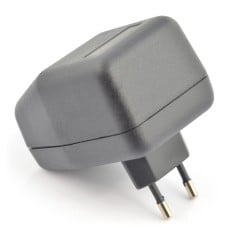 Plastikinis Kradex Z42 PSU dėklas - 83x56x46mm juodas 