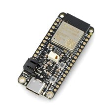 Feather ESP32-S3 WiFi modulis, GPIO - 4MB Flash 2MB PSRAM - Suderinamas su Arduino - Adafruit 5477