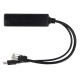 PoE skirstytuvas, skirtas Raspberry Pi – Ethernet LAN RJ45 maitinimas į USB Type-C jungtį – Joy-IT PoE skirstytuvas, skirtas Raspberry Pi – Ethernet LAN RJ45 maitinimas į USB Type-C jungtį – Joy-IT