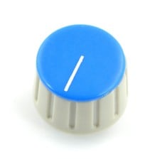 Potentiometer knob GS18 gray-blue - 6/18mm