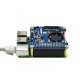 Power over Ethernet HAT (B), 802.3af PoE ir tinklo priedėlis, skirtas Raspberry Pi 3B+/4B, Waveshare 18014