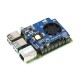 Power over Ethernet HAT (D), PoE and 802.3af network power overlay, for Raspberry Pi 3B+/4B, Waveshare 19532