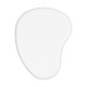 Pass-through foot switch PN30 230V - white - 5 pcs