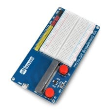 BBC micro:bit išplėtimas su maketavimo plokšte - SB Components SKU22717