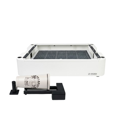 Extension Base and Pass-Through System with Honeycomb and Rotary Module for the FLUX Ador Laser Extension Base and Pass-Through System with Honeycomb and Rotary Module for the FLUX Ador Laser