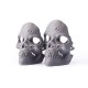 Print-Me Advanced Matt PLA siūlas 1.75 mm 0.85 kg - Common Grey
