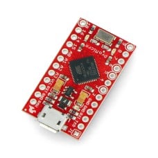 Pro Micro, 5V / 16 MHz, ATmega32U4 modulis, SparkFun DEV-12640