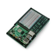 ProtoDock - akrilinė prijungimo stotelė, skirtas Raspberry Pi 3B/4B - PiHut TPH-041