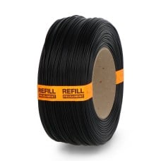 Prusa filamento papildymas PLA 1.75mm 1kg – juodas