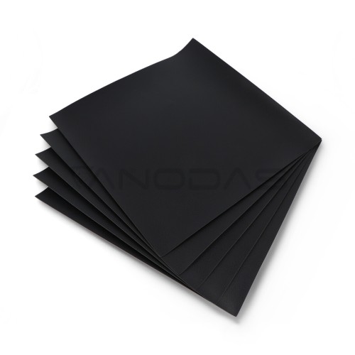 PU Faux Leather Fabric 300x300mm - Bambu Lab - Black - 5 pcs PU Faux Leather Fabric 300x300mm - Bambu Lab - Black - 5 pcs