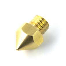 Printer Nozzle 0.6mm MK8 - filament 1.75mm - copper