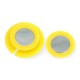Cable organizer Blow - yellow magnetic clip