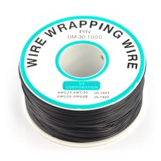 PVC wire 0.25mm - black - 250m roll
