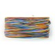 PVC laidas 0.25mm AWG30 - 8 spalvų - rulonas 250m