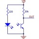 Reflectance sensor QTR-L-1A, analog (x2), Pololu 2454