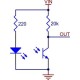 Reflectance sensor QTR-L-1A, analog (x2), Pololu 2454