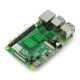 Set of heat sinks for Raspberry Pi - with heat transfer tape - green - 4 pcs