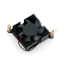 Heatsink with fan for Pine64 ROCKPro64 - low profile