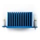 Radiatorius, skirtas Odroid XU4 tall 40x40x25mm - mėlynas