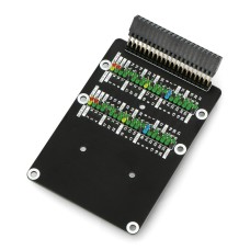 Raspberry Pi 400 GPIO adapteris - 2 x 40 kontaktų - Waveshare 20219