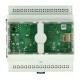 Case for Raspberry Pi 4B for DIN rail - Multicomp Pro - gray