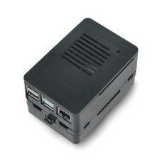 Dėklas skirtas Raspberry Pi 4B - juodas - MaticBox 4