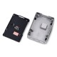 Case for Raspberry Pi 5 - aluminum - silver-black - Flirc