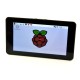 Dėklas skirtas Raspberry Pi, specialiam 7” ekranui ir kamerai, Premium dėklas ASM-1900035-21, juodas
