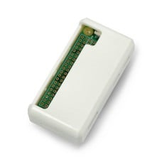 The case for Raspberry Pi Zero, white