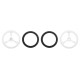 40x7mm 20T wheels, white, Pololu 4909