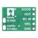 RC jungiklis su izoliuota kietojo kūno rele SPST - 30V 10A - Lituotos jungtys - Pololu 5424 RC jungiklis su izoliuota kietojo kūno rele SPST - 30V 10A - Lituotos jungtys - Pololu 5424