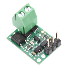 RC jungiklis su izoliuota kietojo kūno rele SPST - 30V 10A - Lituotos jungtys - Pololu 5424