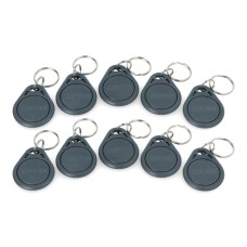 RFID keychain S103N-GY - 125kHz - compatible with EM4100 - grey - 10 pcs
