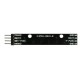 RGB LED strip WS2812 5050 x 8 LEDs - 53mm - soldered connectors 