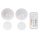RGBW LED šviesų rinkinys su nuotolinio valdymo pultu - KC007 - 16 spalvų - 62.2x27.6 mm - 2 vnt, - Bambu Lab