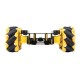Robot Chassis MP - set of intelligent robot chassis with shock absorption - Mecanum wheels - Waveshare 24420