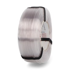 Rosa3D PETG standartinio HS pluošto papildymas, 1.75 mm, 1 kg – skaidrus.