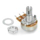Rotacinis potenciometras 220kOhm tiesinis 1/5W B220K - 5 vnt