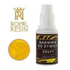 Royal Resin Crystal epoxy resin dye - pearl liquid - 15ml - yellow