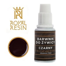 Dye for epoxy resin Royal Resin - transparent liquid - 15ml - black