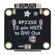 RP2350 - HSTX 22 kontaktų FPC į DVI/HDMI adapteris - Adafruit 6055
