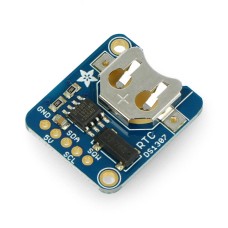 RTC DS1307 I2C, real-time clock, Adafruit 3296