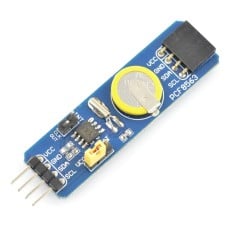 RTC PCF8563 I2C, realaus laiko laikrodis + baterija, Waveshare 3707