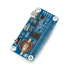 RTC WatchDog HAT - priedėlis su RTC didelio tikslumo moduliu - skirtas Raspberry Pi - Waveshare 20374