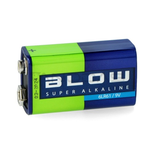 Šarminė baterija Blow Super Alkaline 9V 6LR61 